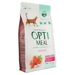 Сухий корм для дорослих котів Optimeal з телятиною 0.7 кг (B1810502) - мініатюра 3