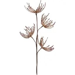 Гілочка декоративна Yes! Fun Астра Новорічна 52 см золота (974574)