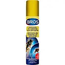 Аэрозоль от комаров и ос Bros для детей 90 мл