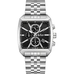 Наручний годинник чоловічий Lee Cooper Matrix Сріблястий (3438)