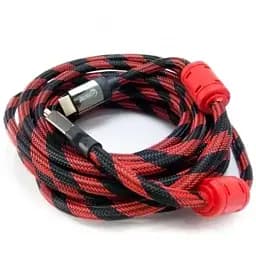Кабель Extradigital HDMI (M) - HDMI (M), 5 м, Black/Red teh0020759