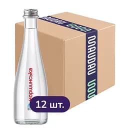 Упаковка мінеральної води Моршинська негазована 3.96 л (0.33 л x 12 шт.)
