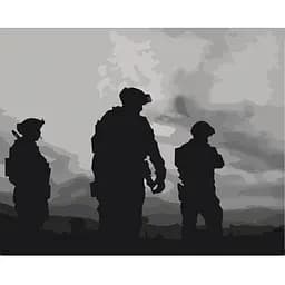 Набір для розпису ArtCraft Розвідка UA за номерами 50х40 см (10380-NN)