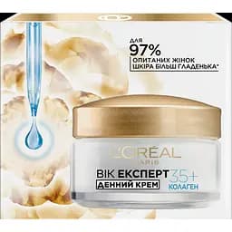 Денний крем проти зморщок L'Oreal Paris Вік експерт 35+ зволожувальний, 50 мл (A7820900) - мініатюра 5