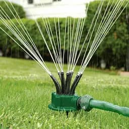 Розумна система поливу Multifunctional Water Sprinkler розпилювач дощувач для поливу газону на 360 градусів - мініатюра 2