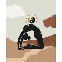 Картина по номерам Brushme Искусство гармонии №1, 40x50 см