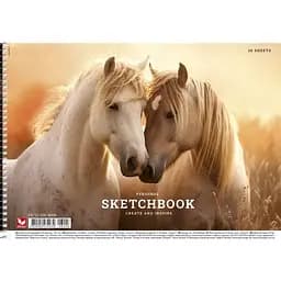 Альбом для малювання Школярик A4 спіраль 30 аркушів (PB-SC-030-8008-3)