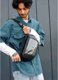 Сумка бананка поясная мужская Sambag 38х21 см sum0022766