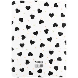 Книга записна A5 в клітинку Black&White 80 аркушів (8700-26-A) - мініатюра 3