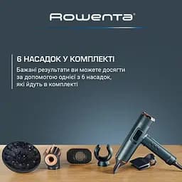 Rowenta Фен Rowenta Maestria For you, 1800Вт, 3 режими, дифузор, іоніз-я, хол. обдування, дисплей, синій - мініатюра 7