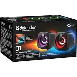 Акустична система Defender J1 LED USB Black (65961) - мініатюра 8