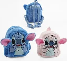 Плюшевий рюкзак Стич Disney Fairy Stitch м’який дитячий рюкзак з вушками та мордочкою - мініатюра 2