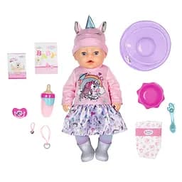 Кукла Baby Born Нежные объятия Очаровательный единорог, с аксессуарами, 43 см (831311)