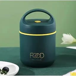 Термос для їжі - ланчбокс FOOD 0,49л харчовий термос з контейнером green - мініатюра 2