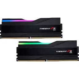 Модуль пам'яті G.Skill DDR5 32Gb (2x16) Trident Z5 RGB Black 6000MHz 1.2V CL36 (F5-6000J3636F16GX2-TZ5RK)