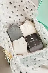 Набор коротких носков бесшовные дымящийся бамбук качественные ORGANIC bamboo JILL ANTONY 6, 39-41