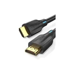 Кабель мультимедійний HDMI M to HDMI M 1.0m 8K black Vention (AANBF) - мініатюра 2