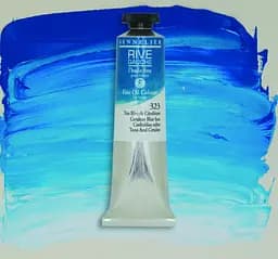 Олійна фарба Rive gauche 40 мл, Церуліум блакитний (Cerulean Blue Hue) - мініатюра 2