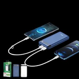 Зовнішній акумулятор Remax RPP-259 20000 mAh (74 WH) синій - мініатюра 5