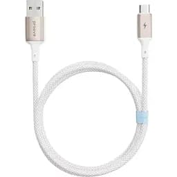 Кабель Proove Dense Metal USB-A to USB-C 1m White (CCDM20001202) [133339]