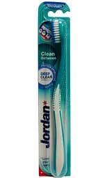 Зубна щітка Jordan Clean Between для чутливих зубів та ясен зелена