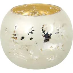 Підсвічник ЕленДекор скляний 9 x 12 см (876-069)