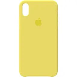 Чохол-накладка Toto Silicone Case Apple iPhone X/XS Lemon Yellow