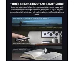 Ліхтар MiJia Multi Functional Strong Light Flashlight (N613) (BHR7668CN) - мініатюра 4