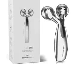 TOUCHBeauty TB-2092, Масажний ролер для підтяжки обличчя та тіла Тач Б'юті, сріблястий - мініатюра 3