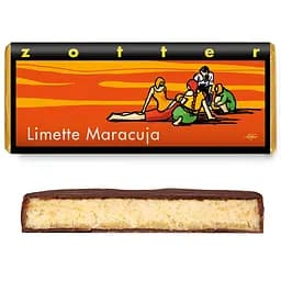 Шоколад чорний Zotter Lime and Passion Fruit органічний 70 г - мініатюра 3