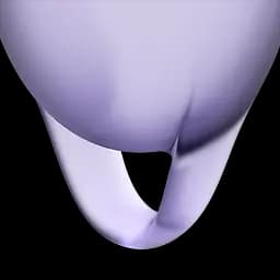Менструальні чаші Satisfyer Feel Confident Menstrual Cup 2 шт. фіолетові - мініатюра 5
