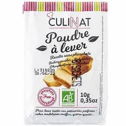 Розпушувач тіста Culinat органічний 8 шт. по 10 г