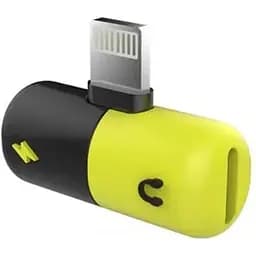 Переходник XoKo iphone xs/x/8/7 для зарядки и наушников 2 в 1