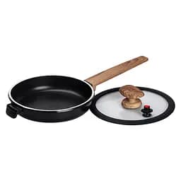 Сковорода універсальна MGC Designed алюмінієва 20 см з антипригарним покриттям, чорний MGC HP-4-456B - мініатюра 4