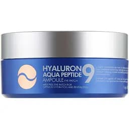 Гідрогелеві патчі глибокого зволоження Medi-Peel Hyaluron Aqua Peptide 9 Ampoule Eye Patch з пептидами, 60 шт.