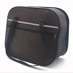 Сумка переноска Поллі для котів та малих порід собак Zoo-hunt №0 22х37х33 см коричнева