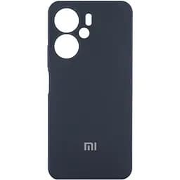 Чохол Lakshmi Silicone Cover Full Camera AAA with Logo для Xiaomi Redmi 13C 4G/5Goco C65/M6 5G Сірий/Dark Gray