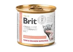 Влажный корм Brit VetDiets Renal для кошек с хронической почечной недостаточностью 200 г