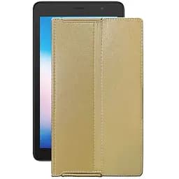 Чохол StatusCASE з екошкіри для планшету Alcatel 1T 7 4G Бежевий