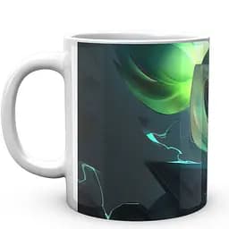 Кухоль GeekLand League of Legends Ліга Легенд Зери LOL 002.16 330 мл білий