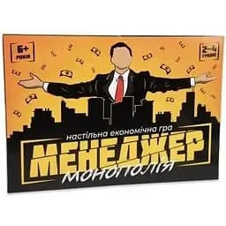 Настільна економічна гра Strateg Менеджер 30342