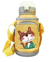 Детский термос - поилка в сумке с чашкой 3 в 1 600 ml Mumlove Оранжевый