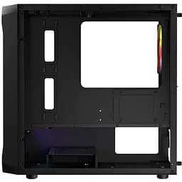 Корпус LogicConcept PORTOS MESH+GLASS ARGB fans 3x120 мм BLACK без БЖ mATX (AM-PORTOS-10-0000000-0002) - мініатюра 9