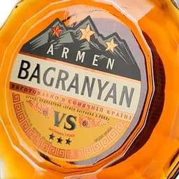 Бренді Armen Bagranyan 3 роки ординарний 37% 0.25 л - мініатюра 5