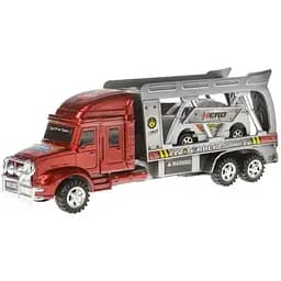 Іграшкова вантажівка з платформою для машинок IM96A