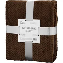 Плед Ardesto Jacquard Braid 220х200 см коричневий (ART0206JB)