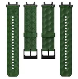 Ремінець Primolux Dimond силіконовий для годинника Xiaomi Amazfit T-Rex 2 (A2169 / A2170) - Army Green - мініатюра 4