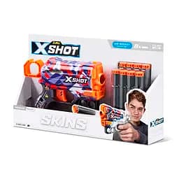 Швидкострільний бластер Zuru X-Shot Skins Menace Malice 8 патронів (36515M) - мініатюра 3