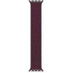 Ремінець CasePro Braided Solo Loop Dark Cherry Size M для Apple Watch 42mm/41mm/40mm/38mm - мініатюра 3