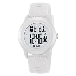 Жіночий спортивний годинник Skmei 2218 наручний електронний цифровий White, 2218WT (19157)
